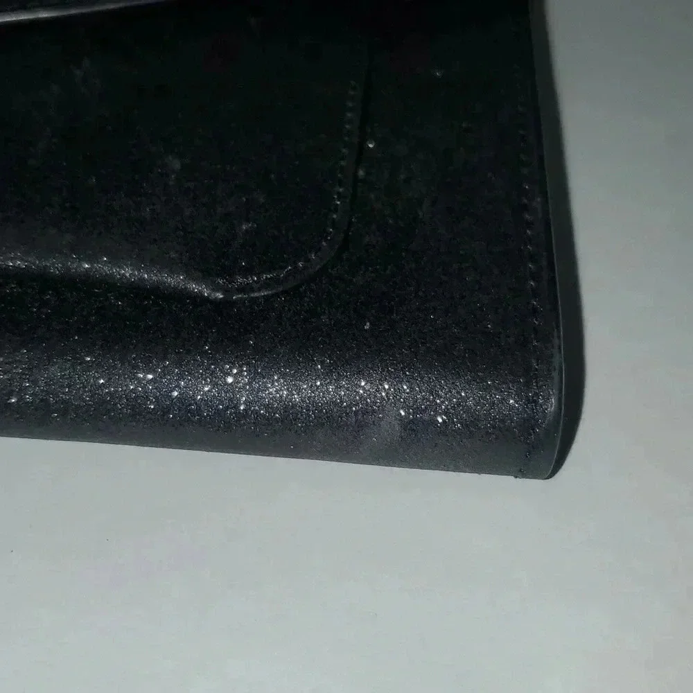 Kate Spade Black Tinsel Flap Crossbody